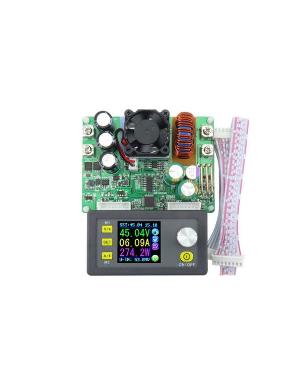 RUIDENG DPS5015 Communication Constant Voltage Current Step-down Digital Power Supply Module Buck Voltage Converter LCD Voltmeter 50V 15A