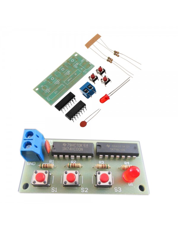 3pcs DIY Three Person Voter Module Kit DIY Electro...